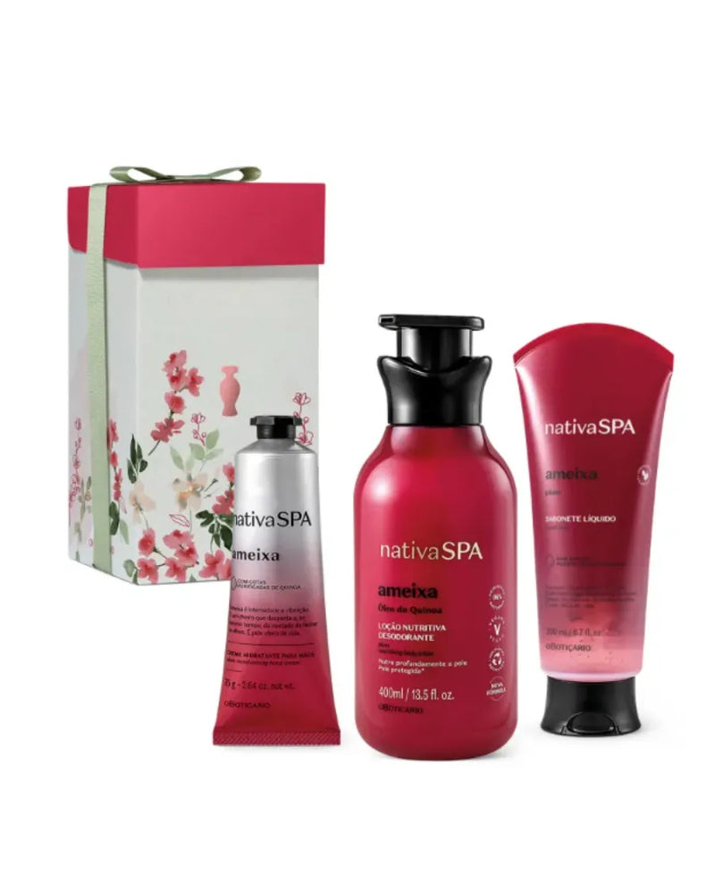 Kit Presente Nativa SPA Ameixa 3 Itens