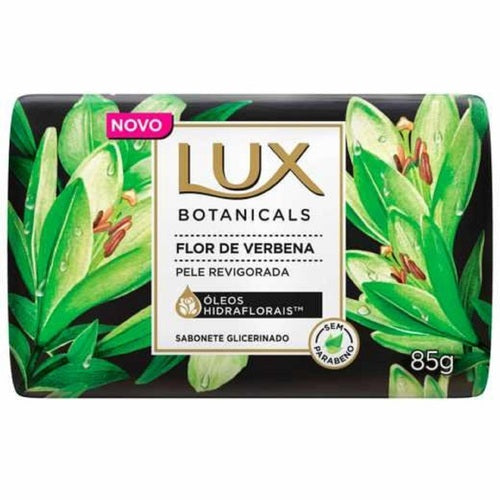 Jabón en barra glicerinado con flor de verbena Aceites hidraflorales Envoltura Lux Botanicals - 85 g 