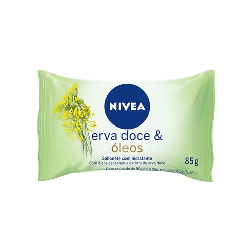 Nivea Flow Pack Jabón en Barra Hidratante Hinojo y Aceites - 85g 