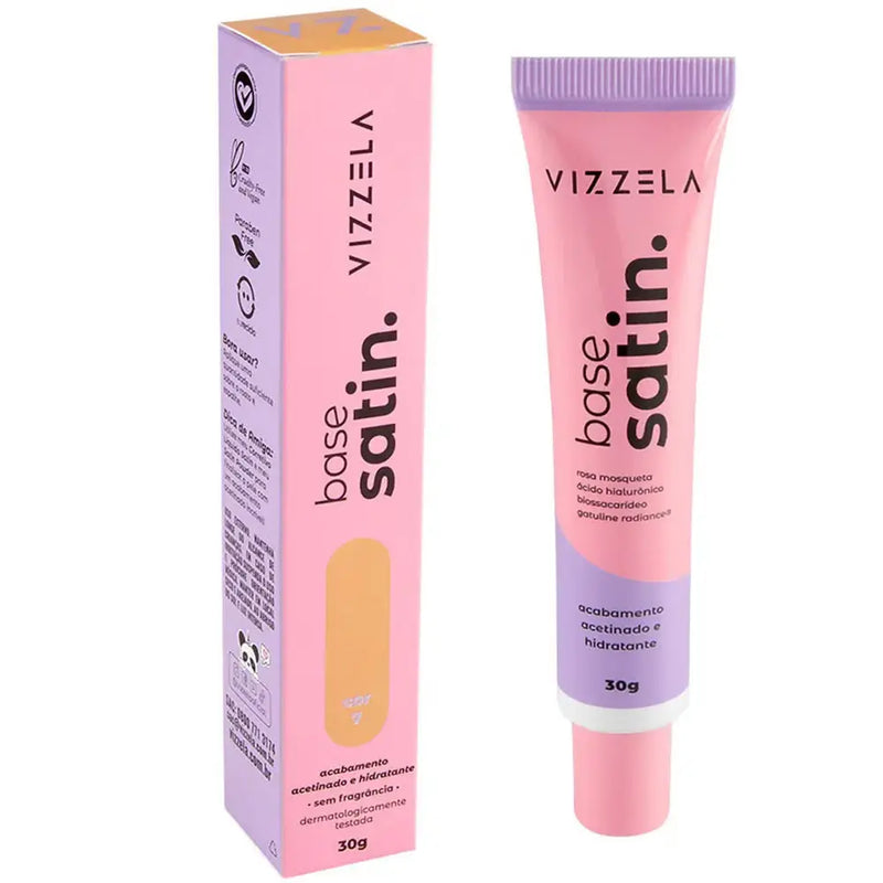 Vizzela Satin Liquid Foundation 30g Color 07