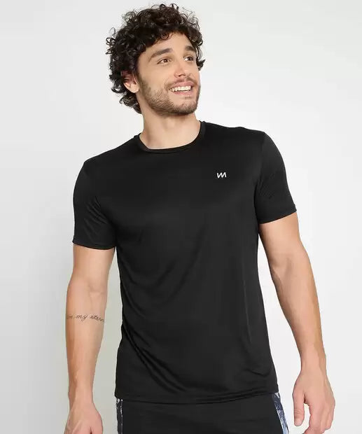 Camiseta Masculina Fitness Manga Curta MR