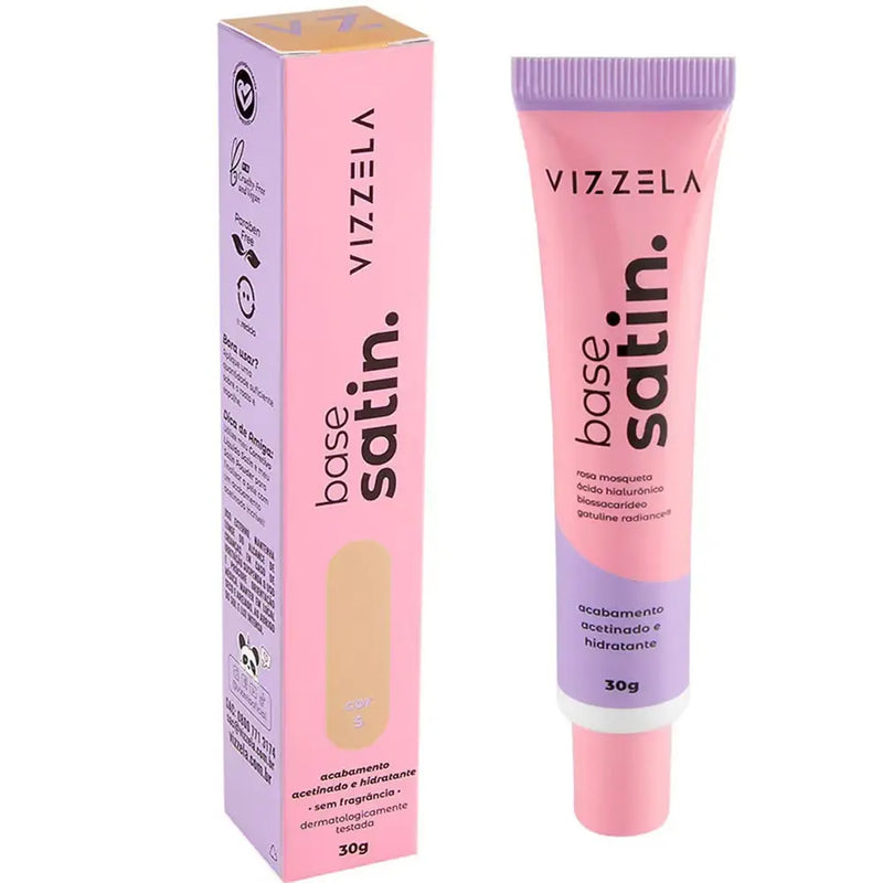 Vizzela Satin Liquid Foundation 30g Color 05