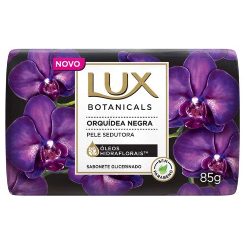 Lux Botanicals Jabón Envuelto En Barra Glicerinado Orquídea Negra - 85g 