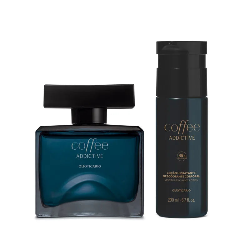 Combo Café Adictivo Oriental Aromático: Colonia Desodorante 100ml + Loción Corporal 200ml