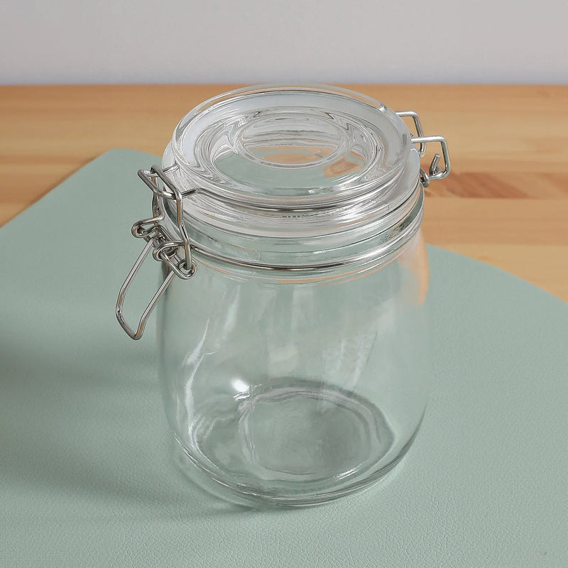 Glass Jar With Seal and Lock - 780ml