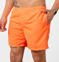 Basic Bermuda Shorts With Elastic Waistband And Pockets