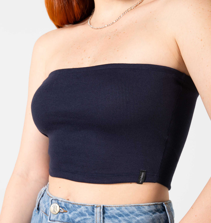 Cropped Tomara Que Caia Ribbed