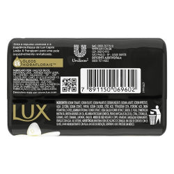 Jabón en Barra Glicerinado Envoltura de Lemongrass &amp; Frangipani Lux Botanicals - 85g 