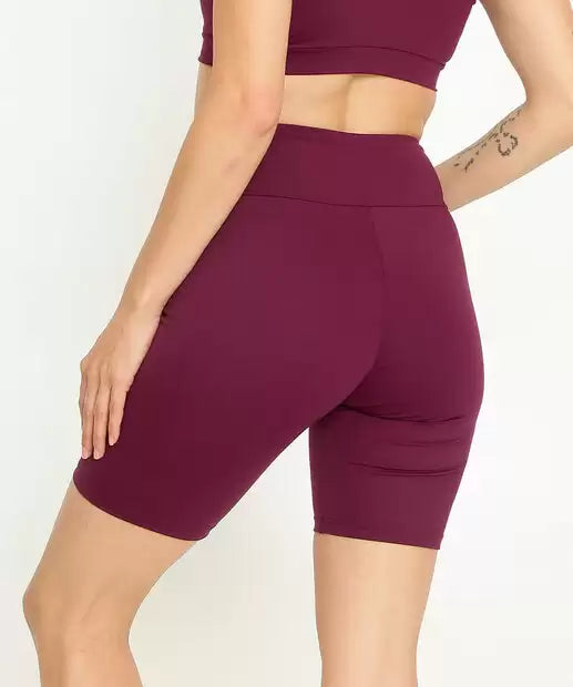 Bermuda Women's Fitness High Waist