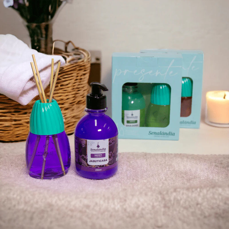 Liquid Soap Gift Kit + Air Freshener