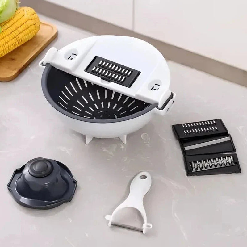 7 in 1 Multifunctional Kit - Cutter, Grater and Drainer