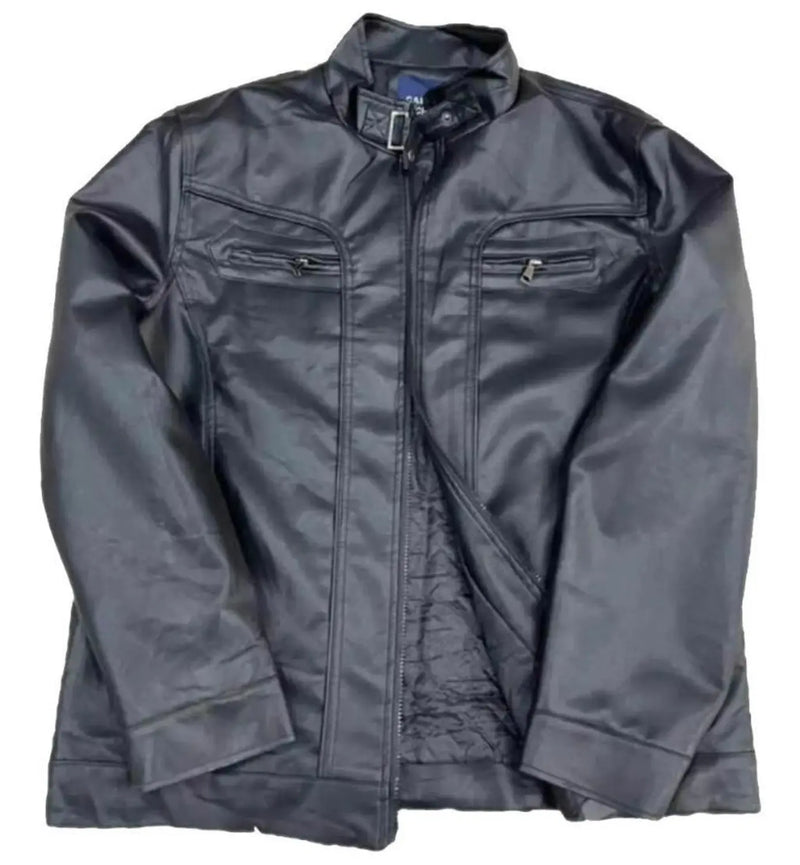 Men's Slim Fit Leather Jacket 