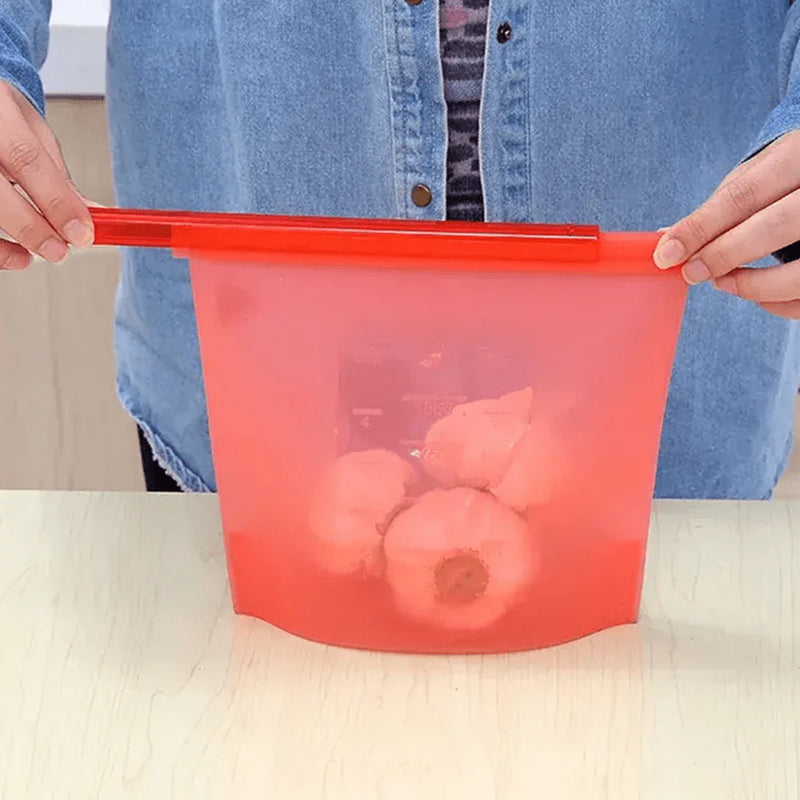 Airtight Silicone Bag for Food