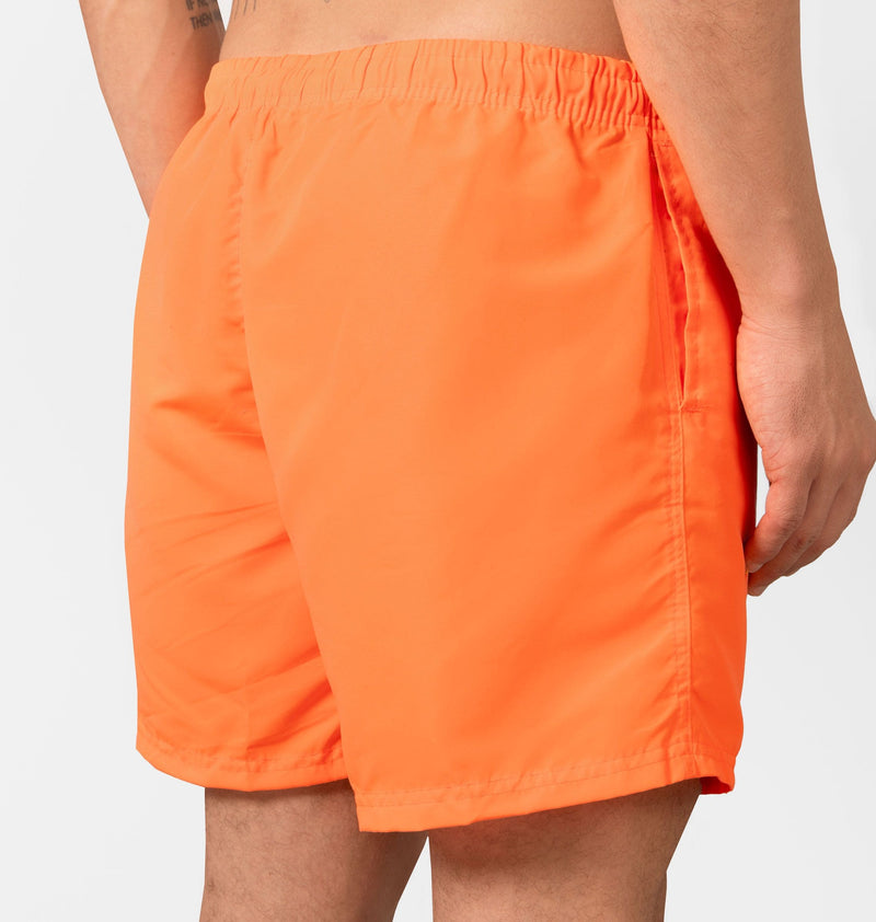 Basic Bermuda Shorts With Elastic Waistband And Pockets