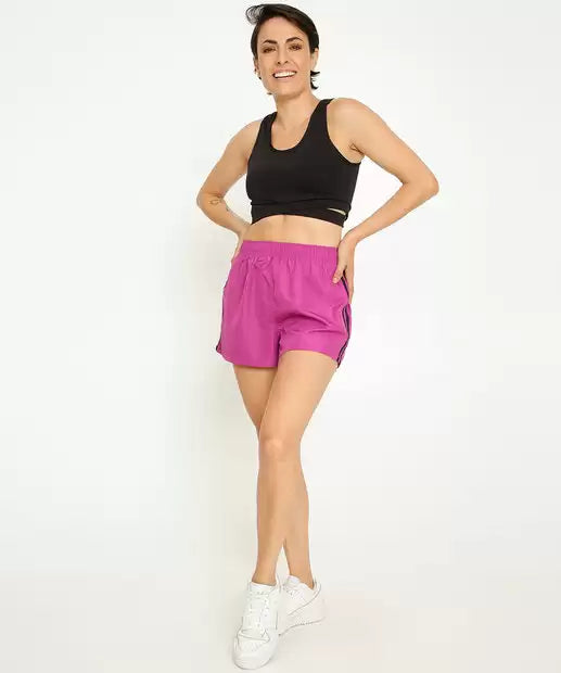 Kit 2 Shorts Feminino Fitness Listra