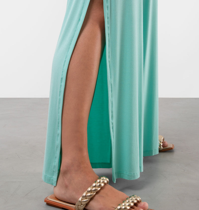 Pantalona Pants With Side Slit