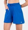 Shorts Evasê Con Bolsillo Delantero