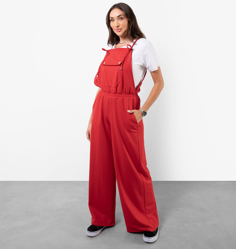 Dungarees With Front Pocket