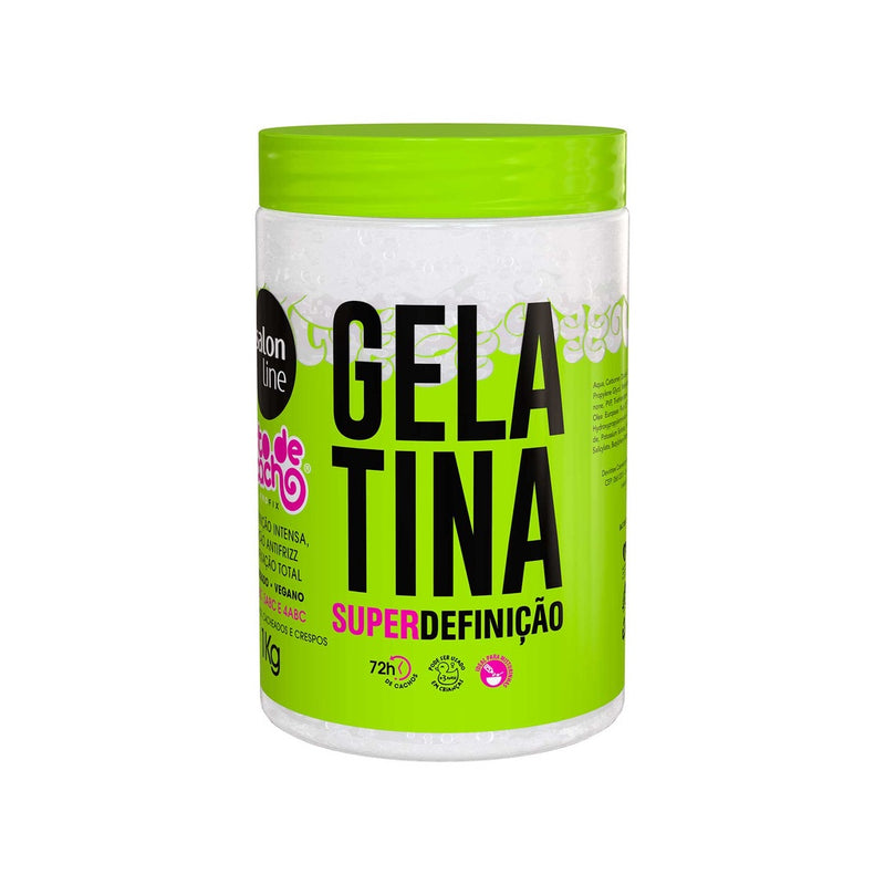 Kit Creme Definição Máxima+Gelatina Super Definição 1kg SaLon Line