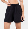 Shorts Evasê Con Bolsillo Delantero