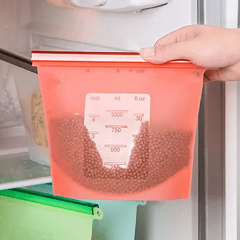 Airtight Silicone Bag for Food