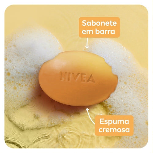 Nivea Flow Pack Jabón en barra hidratante y aceites esenciales de azahar - 85 g 