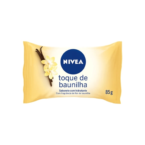 Nivea Flow Pack Jabón En Barra Hidratante Vanilla Touch - 85g 