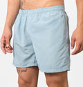 Basic Bermuda Shorts With Elastic Waistband And Pockets