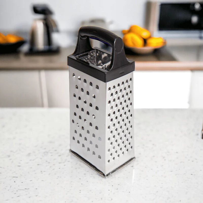 4-Sided Stainless Steel Grater - 24cm