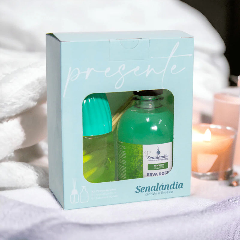 Liquid Soap Gift Kit + Air Freshener