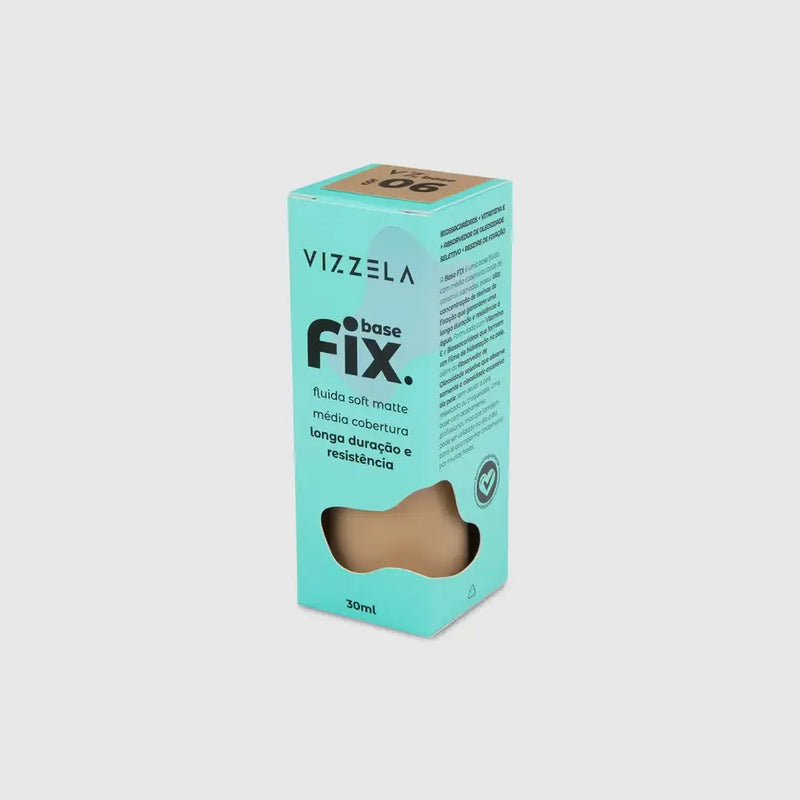 Vizzela Liquid Foundation 30ml Fix Color 06