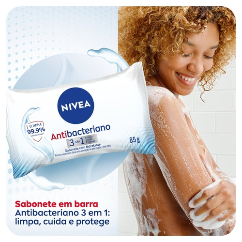 Nivea Flow Pack Jabón Antibacteriano en Barra - 85g 