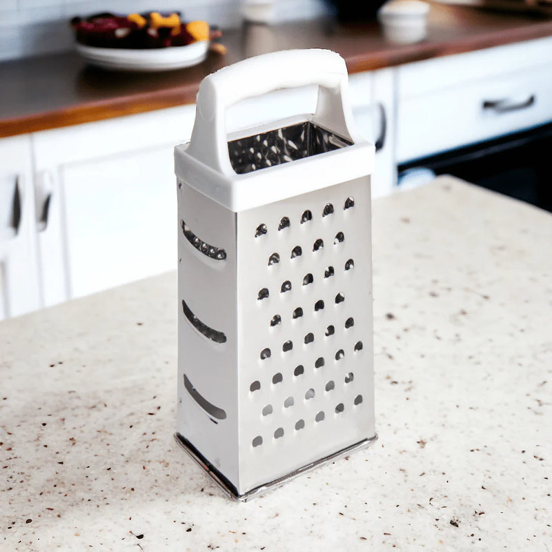 4-Sided Stainless Steel Grater - 24cm