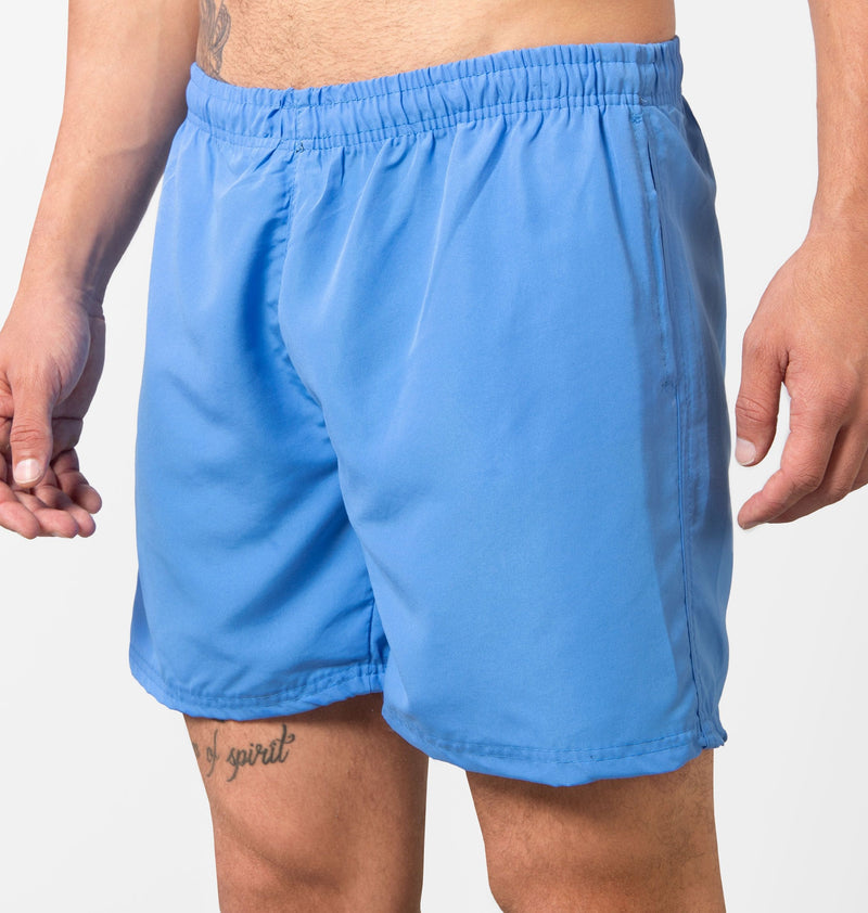 Basic Bermuda Shorts With Elastic Waistband And Pockets