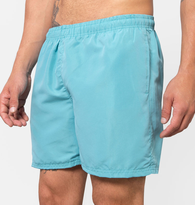 Basic Bermuda Shorts With Elastic Waistband And Pockets