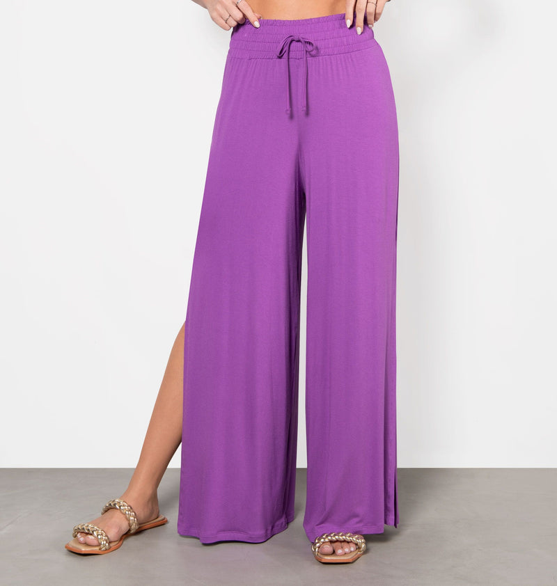 Pantalona Pants With Side Slit