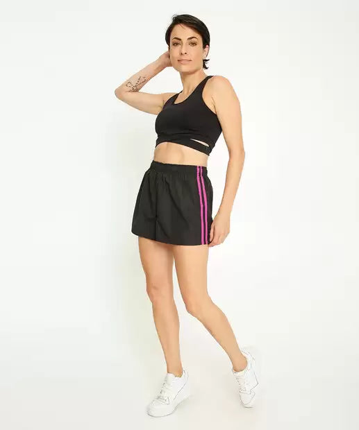 Kit 2 Shorts Feminino Fitness Listra