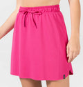 Short Skirt With Drawstring in Moletinho