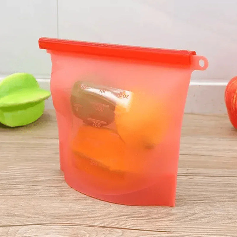 Airtight Silicone Bag for Food