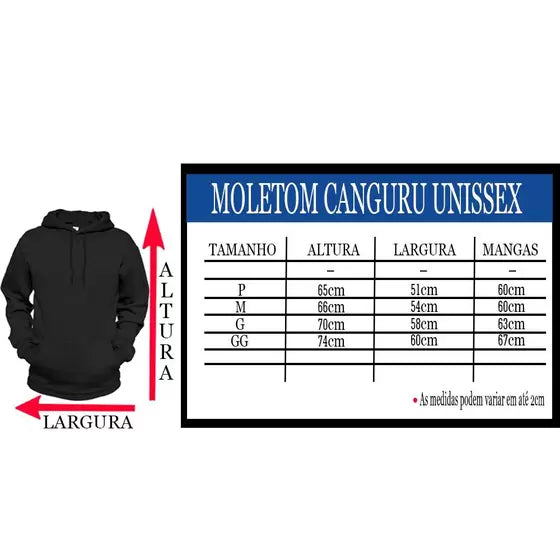 Moletom Masculino Feminino Blusa Casaco Canguru Capuz Kit 2