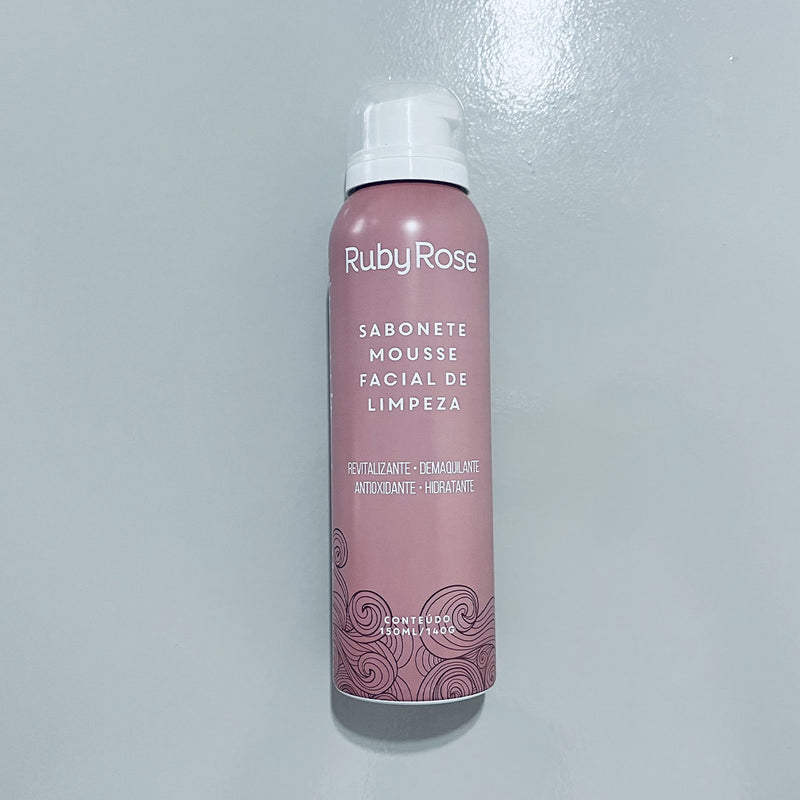 Jabón Facial Mousse Limpiador Frutos Rojos Ruby Rose 150ml 