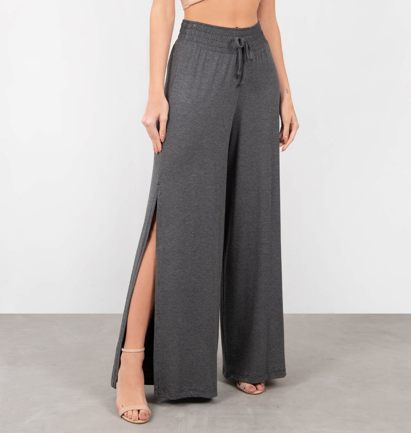 Pantalona Pants With Side Slit