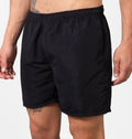 Basic Bermuda Shorts With Elastic Waistband And Pockets