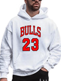 Men's Sweatshirt Jacket Streetwear Cold Coat Hooded Bulls