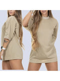 Camiseta Oversize Unisex Mujer Hombre Streetwear Camisa Ancha Varios colores Moda Callejera Mujer