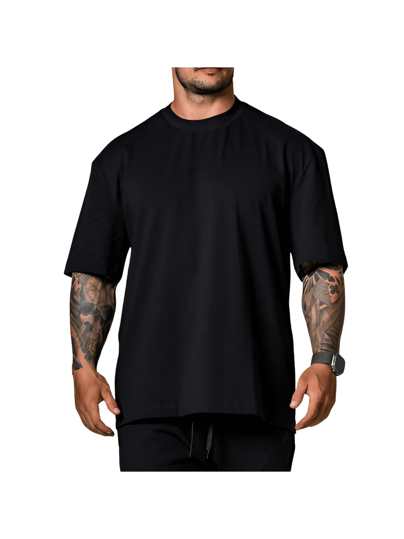 Camiseta extragrande Ropa de calle Tejido premium Camisa extragrande 100% algodón