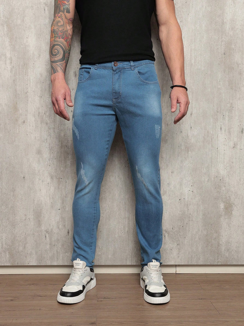 Pantalón Slim Original Lycra Calidad Hombre