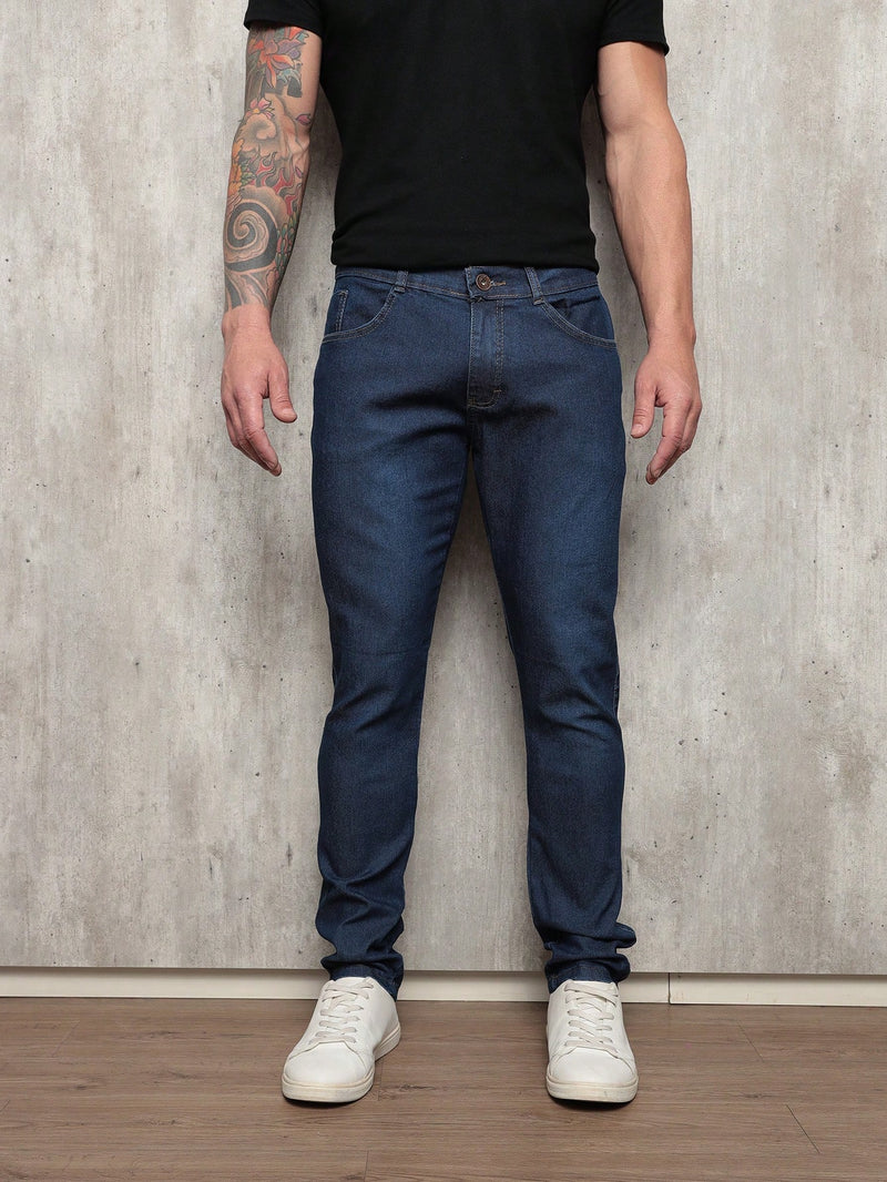 Pantalón Slim Original Lycra Calidad Hombre