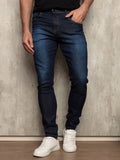 Calça Jeans Masculina Slim Original Elastano