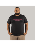 Camiseta LA Font Blusão Plus Size Grande Extra StreetWear Estampada Algodão